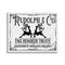 Stupell Industries Rudolph & Co Vintage Sign Canvas Wall Art